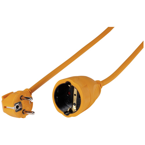 Vivanco 61158 Strom Verlängerungskabel 16A Orange 10.00m H05VV-F 3G 1,5mm²
