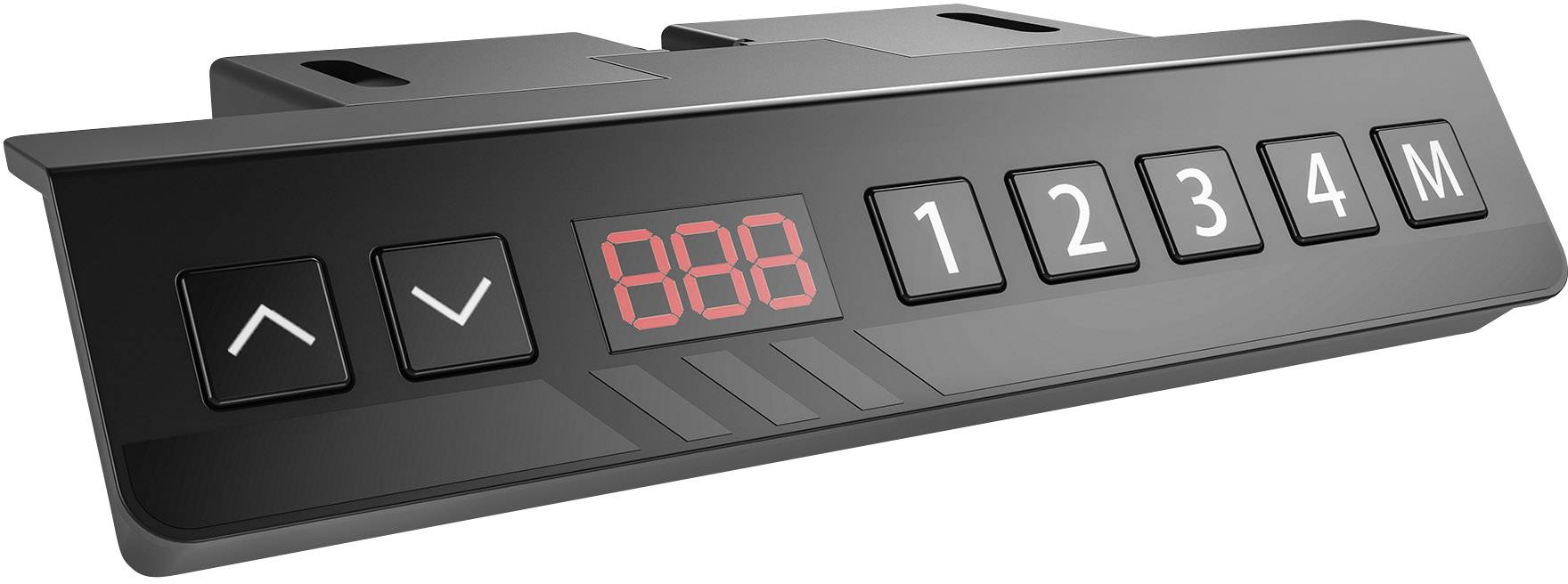 Digitus Sitz-/Steh-Schreibtischgestell elektrisch höhenverstellbar Höhen-Bereich: 600 bis 1250 mm (B x T) 2100 mm x 1900 mm Weiß DA-90386 DA-90386