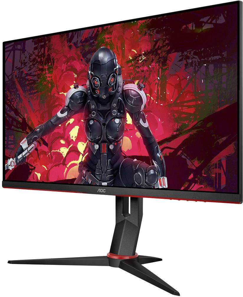 AOC Q27G2U/BK Gaming Monitor EEK G (A - G) 68.6 cm (27 Zoll) 2560 x 1440 Pixel 16:9 1 ms HDMI®, DisplayPort, USB-A (USB 3.2 Gen 1), Audio-Line-in,