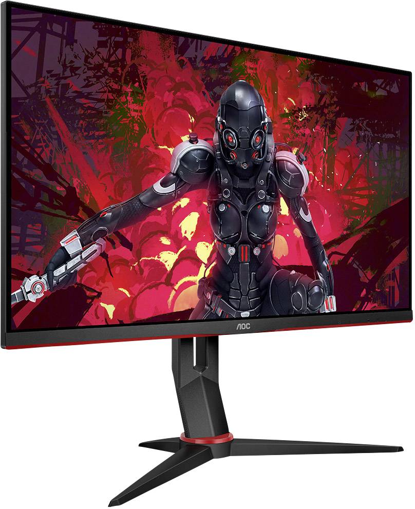 AOC Q27G2U/BK Gaming Monitor EEK G (A - G) 68.6 cm (27 Zoll) 2560 x 1440 Pixel 16:9 1 ms HDMI®, DisplayPort, USB-A (USB 3.2 Gen 1), Audio-Line-in,