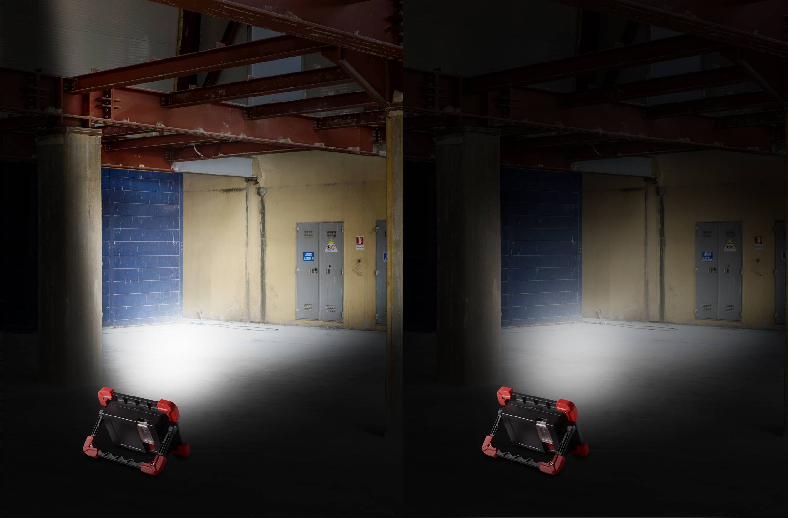 TOOLCRAFT TO-6687735 LED Arbeitsleuchte akkubetrieben 20W 2500lm