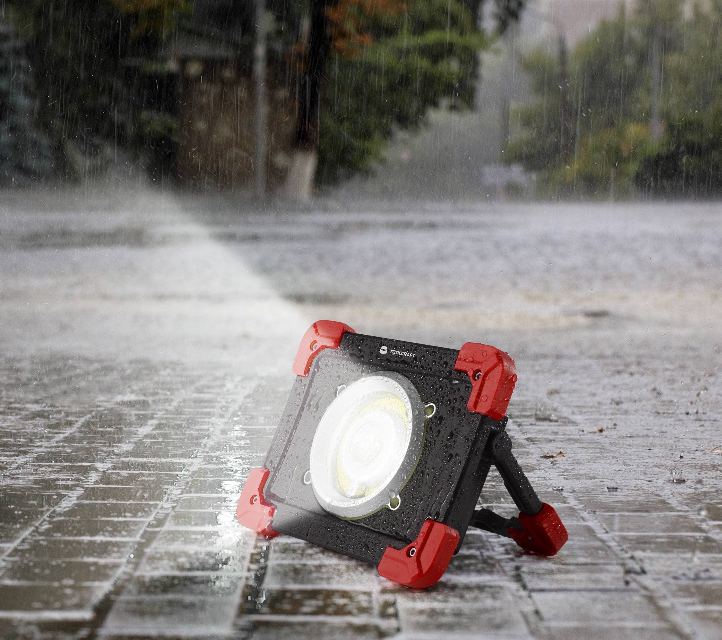 TOOLCRAFT TO-6687735 LED Arbeitsleuchte akkubetrieben 20W 2500lm