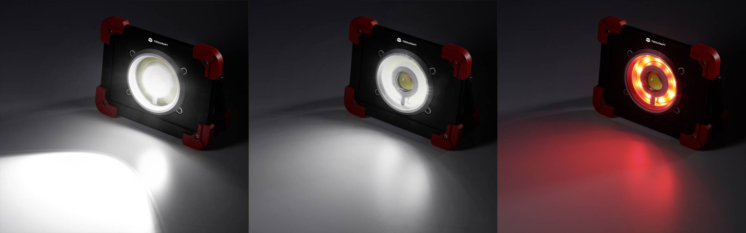 TOOLCRAFT TO-6687735 LED Arbeitsleuchte akkubetrieben 20W 2500lm