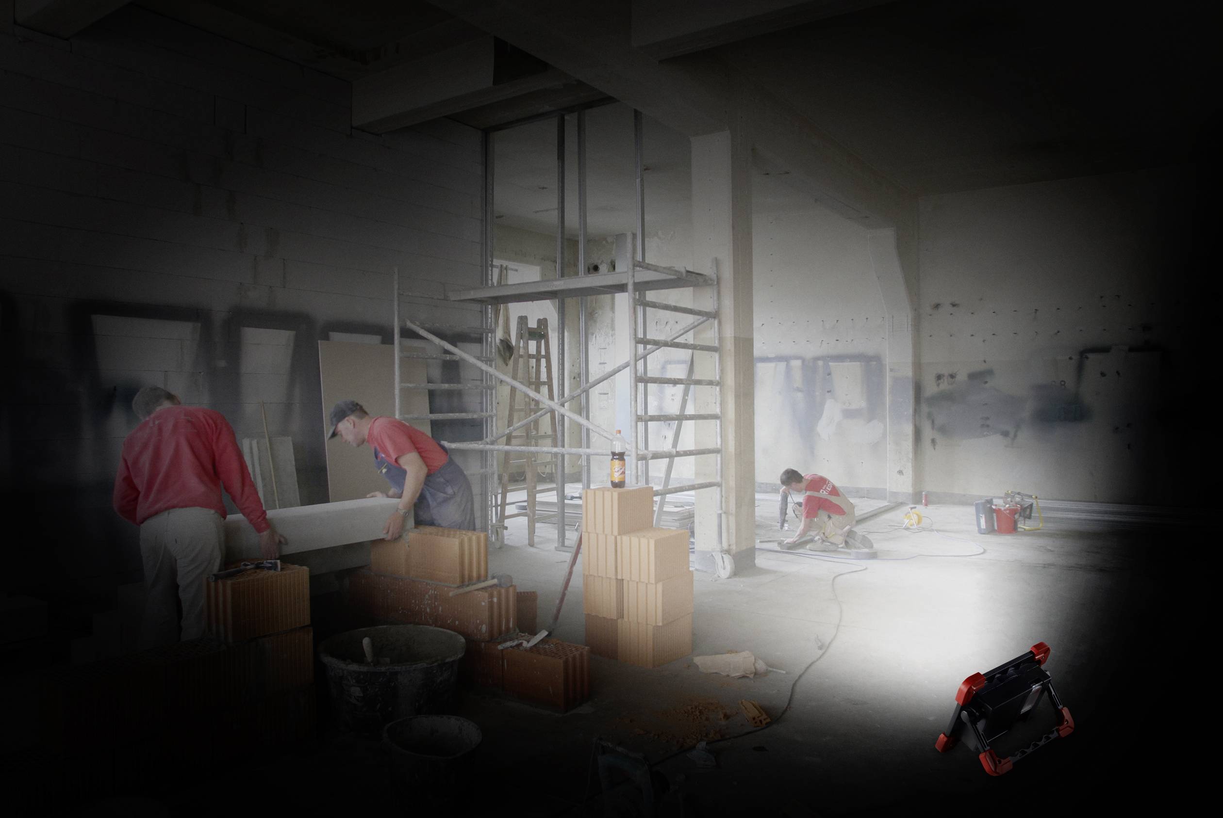 TOOLCRAFT TO-6687738 LED Arbeitsleuchte akkubetrieben 10W 1400lm