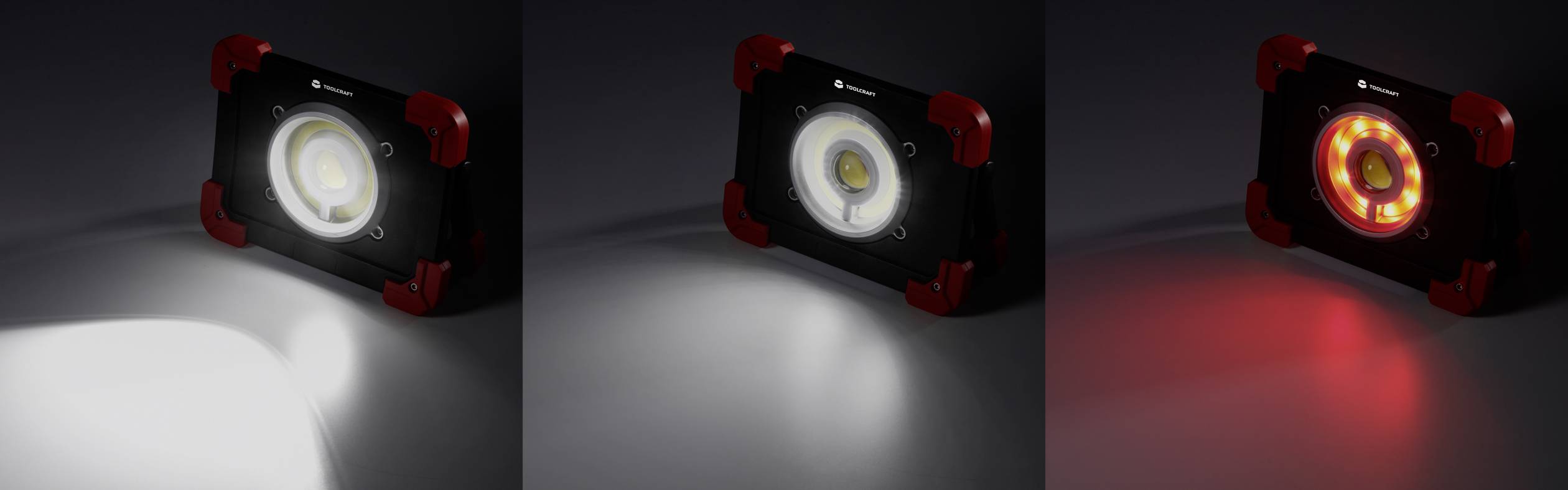 TOOLCRAFT TO-6687738 LED Arbeitsleuchte akkubetrieben 10W 1400lm