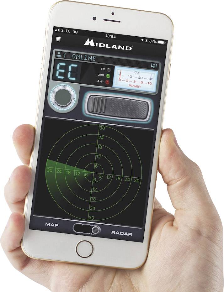 Midland Mikrofon Dual Mike Wireless C1363