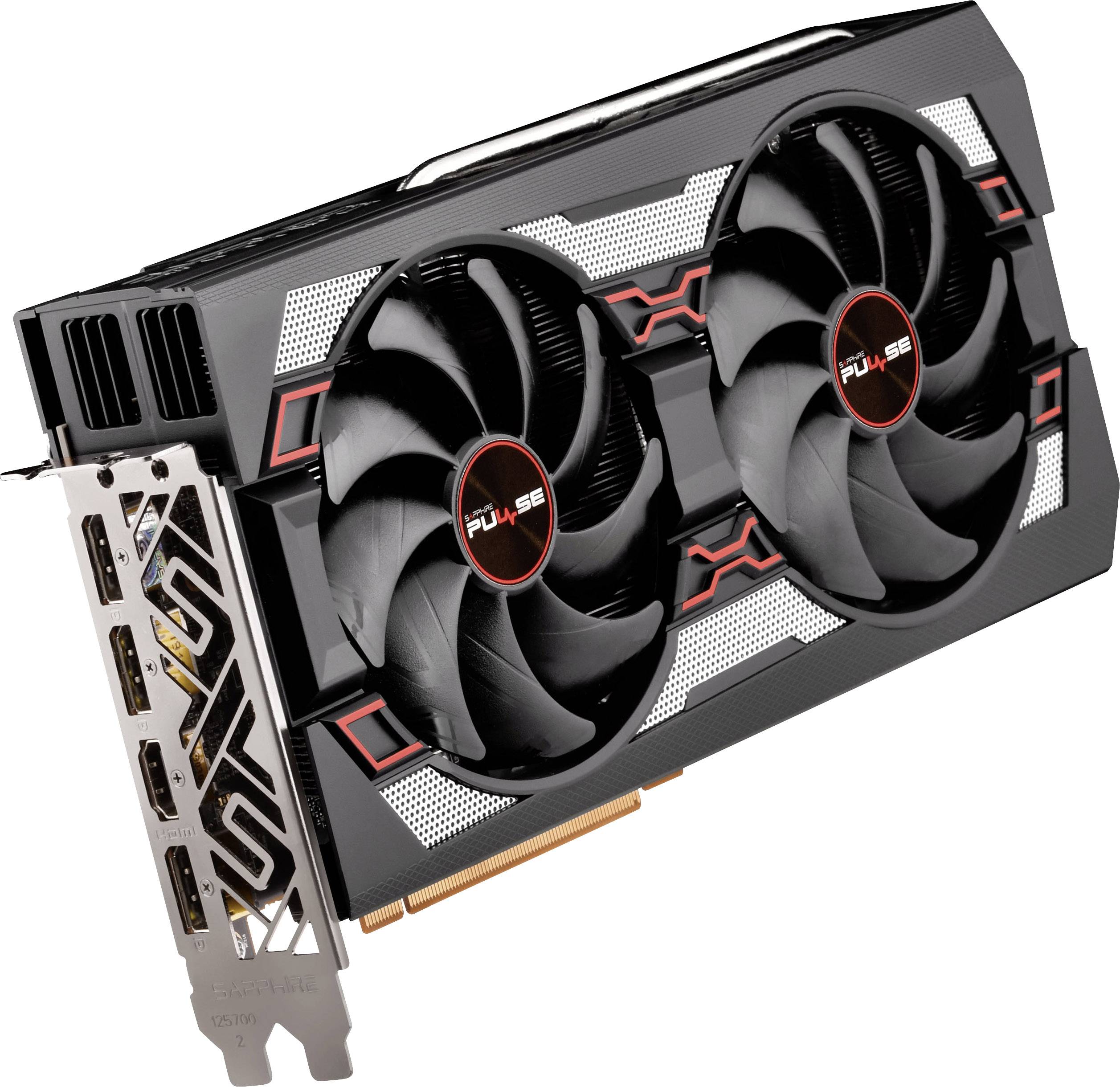 Sapphire Grafikkarte AMD Radeon RX 5600 XT Pulse 6 GB GDDR6-RAM PCIe x16 HDMI®, DisplayPort