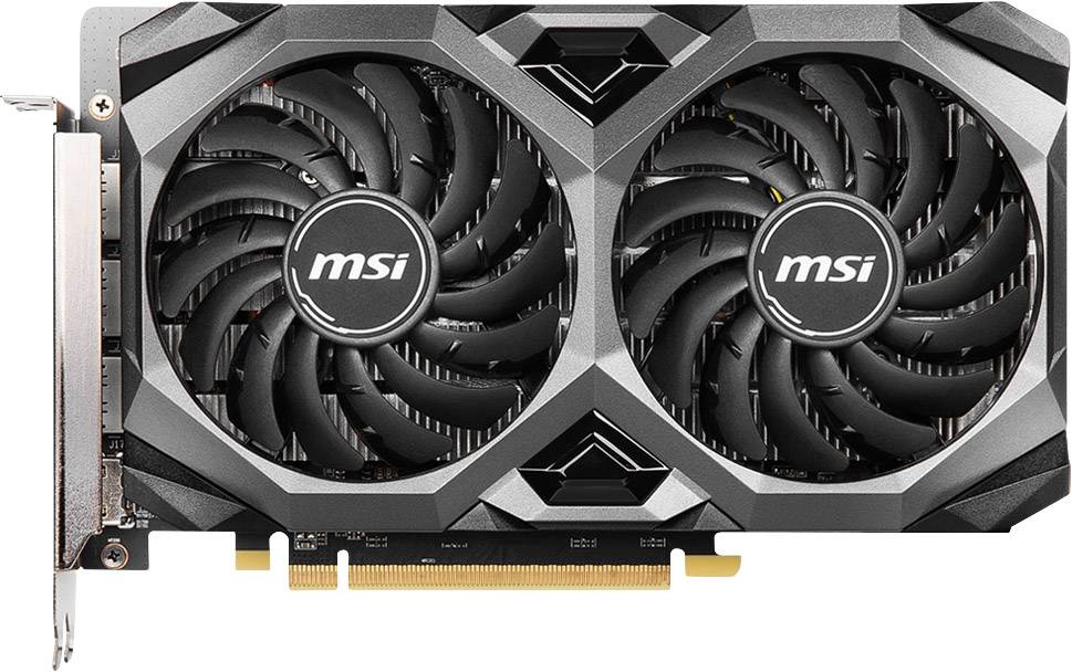 MSI Gaming Grafikkarte AMD Radeon RX 5500 XT Mech OC 4 GB GDDR6-RAM PCIe x16 HDMI®, DisplayPort
