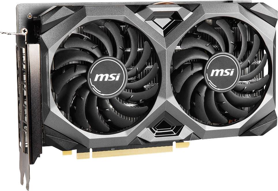 MSI Gaming Grafikkarte AMD Radeon RX 5500 XT Mech OC 4 GB GDDR6-RAM PCIe x16 HDMI®, DisplayPort