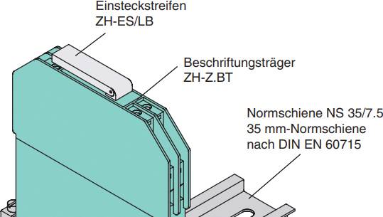 Pepperl+Fuchs ZH-Z.BT 033209 Beschriftungsträger 1St.