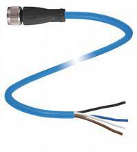 Pepperl+Fuchs 114850 Kabeldose M12 Buchse, gerade 5.00m Polzahl Sensoren: 4 1St.