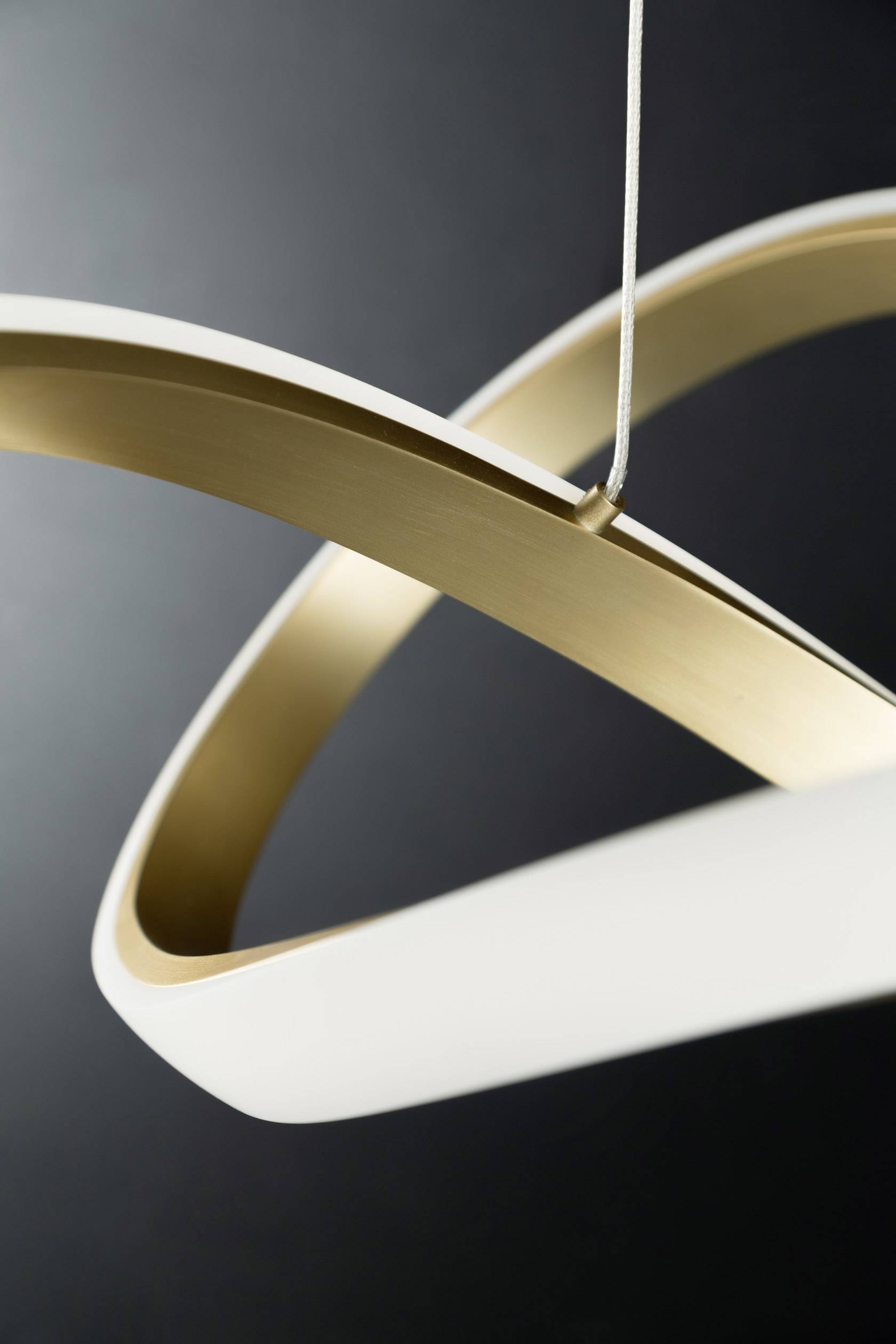 WOFI Indigo 1flg 6134.01.14.9000 LED-Pendelleuchte Gold (matt)