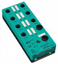 Pepperl+Fuchs VBA-4E3A-G2-ZA/EA2 212523 Sensor/Aktorbox aktiv M12-Verteiler mit Kunststoffgewinde 1 St.