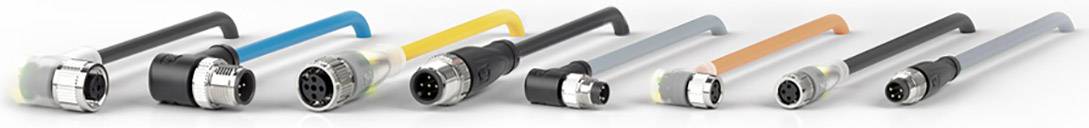 Pepperl+Fuchs 215489 Kabeldose M12 Buchse, gewinkelt 5.00m Polzahl Sensoren: 4 1St.