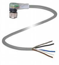 Pepperl+Fuchs 228294 Kabeldose M12 Buchse, gewinkelt 3.00m Polzahl Sensoren: 4 1St.