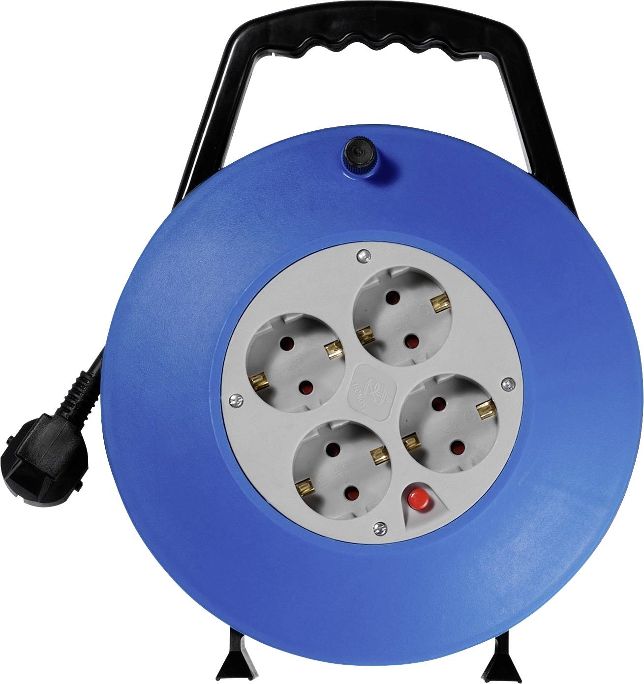 Vivanco 61150 Kabeltrommel 10.00m Schwarz