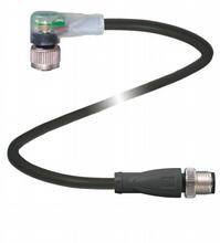 Pepperl+Fuchs 252987 Sensor-/Aktor-Steckverbinder M12 Stecker, gerade, Buchse, gewinkelt 1.50m Polzahl Sensoren: 4 1St.