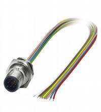 Pepperl+Fuchs 257472 Sensor-/Aktor-Adapter M12 Stecker, gerade 0.50m Polzahl Sensoren: 8 1St.