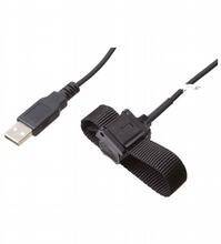 USB-Kabel mit schwarzem Kabelbinder
