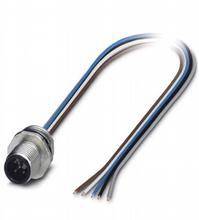 Pepperl+Fuchs 456937 Sensor-/Aktor-Adapter M12 Stecker, gerade 0.50m Polzahl Sensoren: 5 1St.