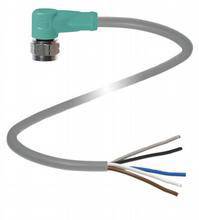 Pepperl+Fuchs 240768-0002 Kabeldose M12 Buchse, gewinkelt 10.00m Polzahl Sensoren: 4 1St.