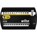 Wiha 41834 Bit-Set 13teilig Kreuzschlitz Phillips, Kreuzschlitz Pozidriv, TORX Plus Wiha 41834 Bit-Set 13teilig Kreuzschlitz Phillips, Kreuzschlitz Pozidriv, TORX Plus