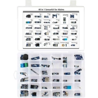 Allnet 4duino_40in1_Kit1 Sensorkit 1 Set Passend für (Entwicklungskits): Arduino Allnet 4duino_40in1_Kit1 Sensorkit 1 Set Passend für (Entwicklungskits): Arduino