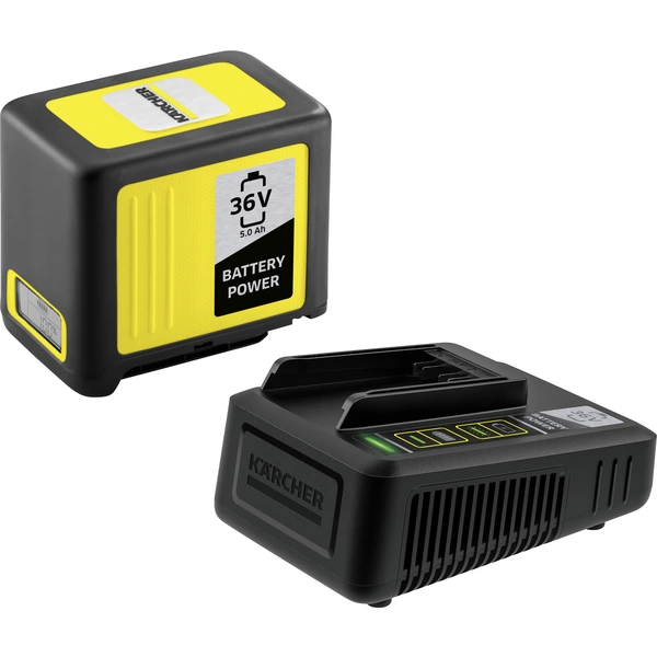 Kärcher Home & Garden Starter Kit Battery Power 36/50 2.445-065.0 Werkzeug-Akku und Ladegerät 36V 5Ah Li-Ion Kärcher Home & Garden Starter Kit Battery Power 36/50 2.445-065.0 Werkzeug-Akku und Ladegerät 36V 5Ah Li-Ion