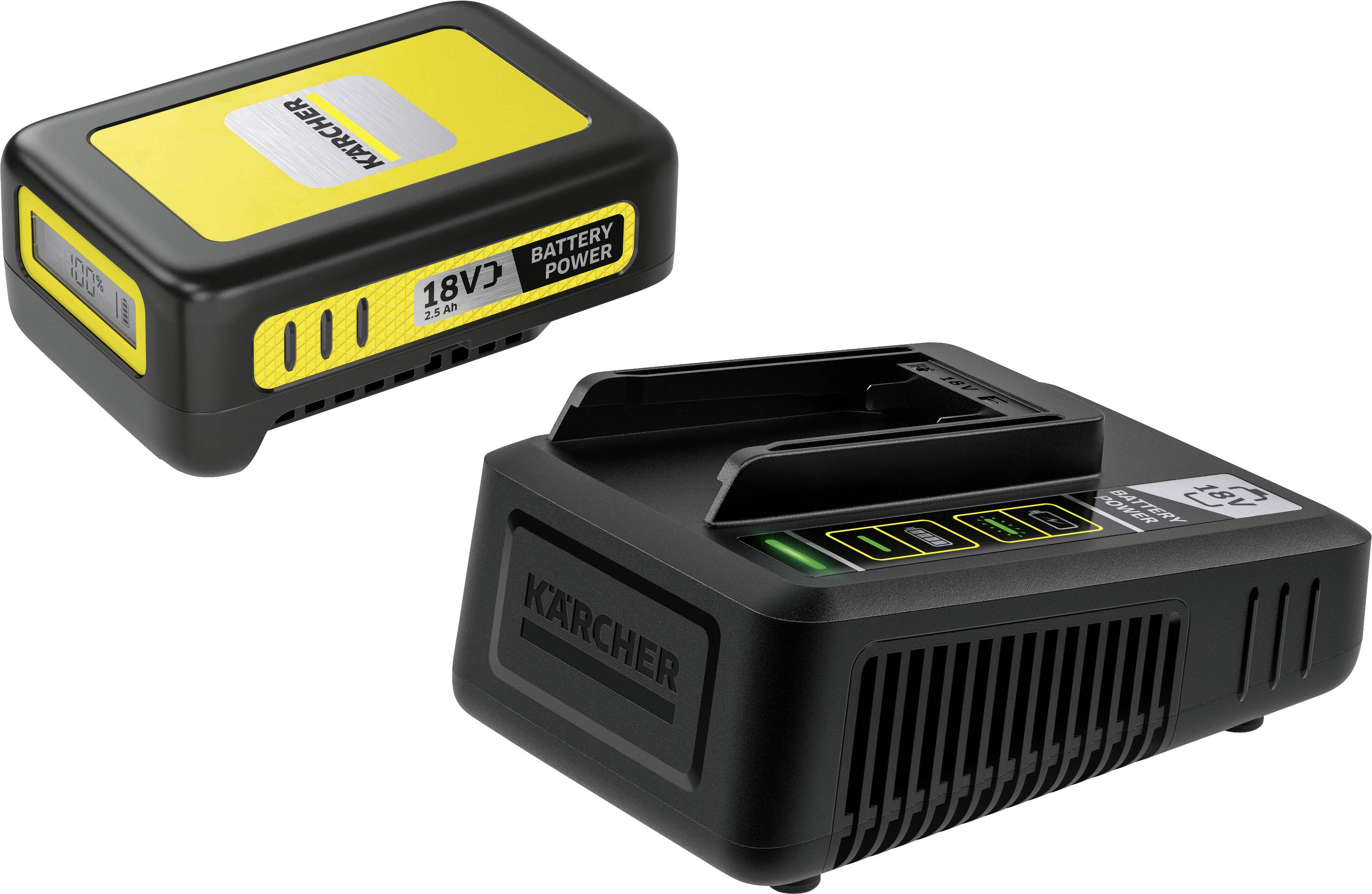 Kärcher Home & Garden 2.445-062.0 Battery Power 18/25 Werkzeug-Akku und Ladegerät 18 V 2.5 Ah Li-Io