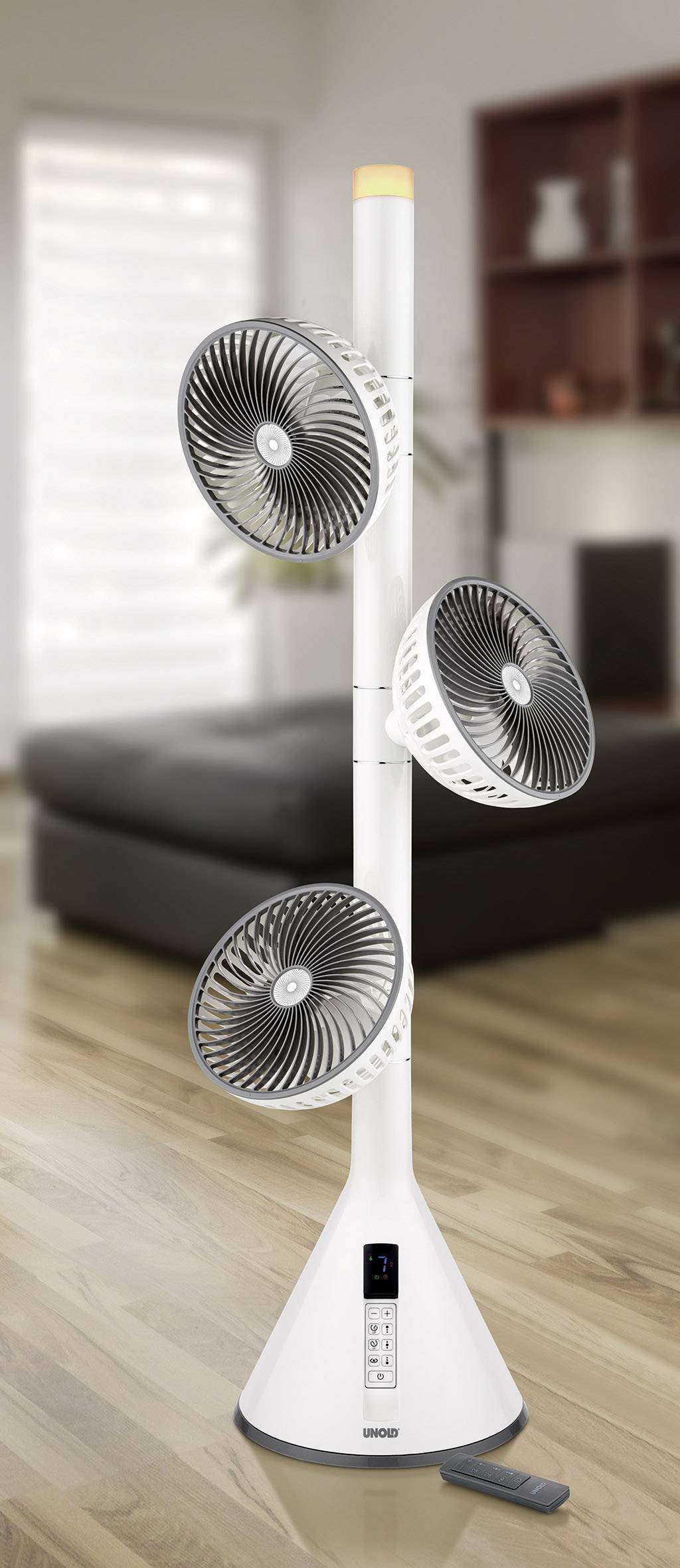 Unold  Standventilator 18 W (L x B x H) 315 x 340 x 1050 mm Weiß