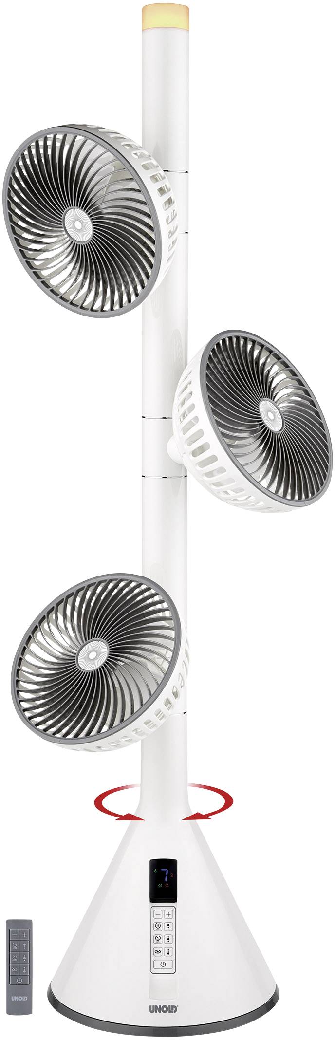 Unold  Standventilator 18 W (L x B x H) 315 x 340 x 1050 mm Weiß