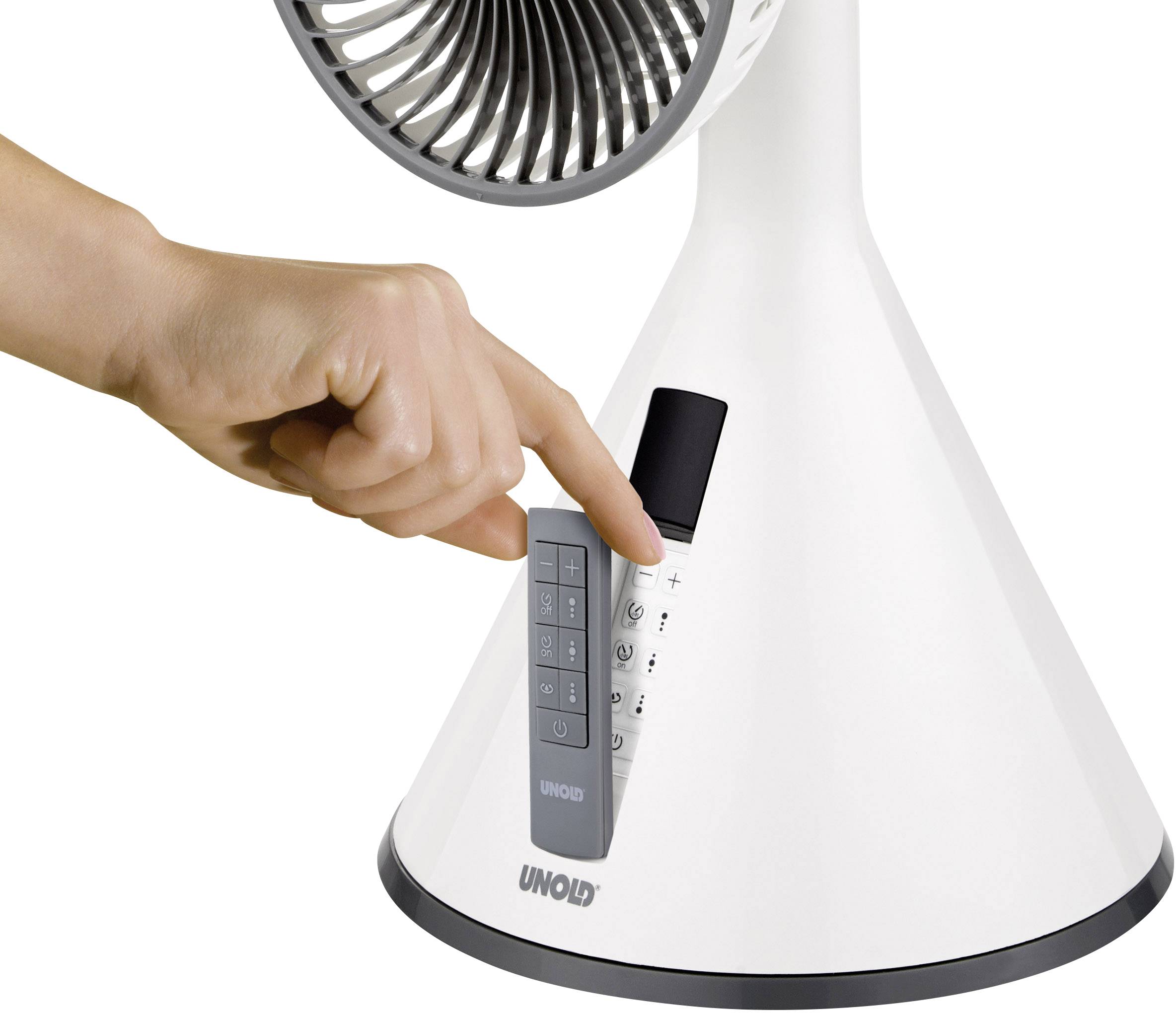 Unold  Standventilator 18 W (L x B x H) 315 x 340 x 1050 mm Weiß