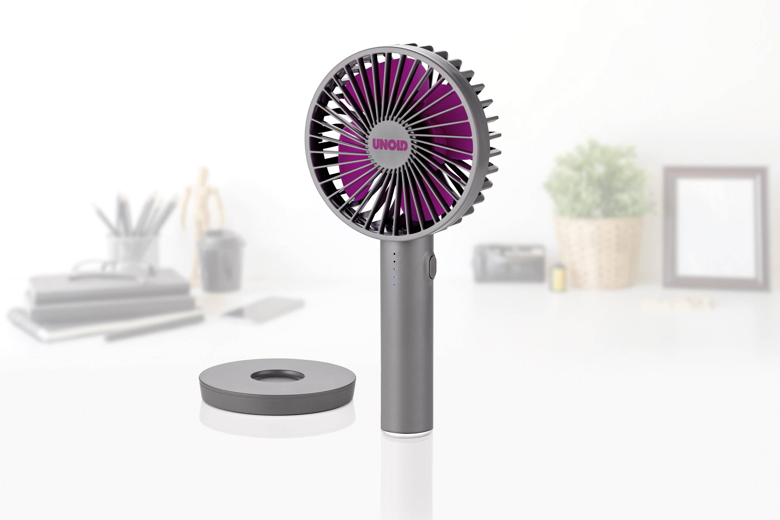 Unold Breezy II Anthrazit Handventilator