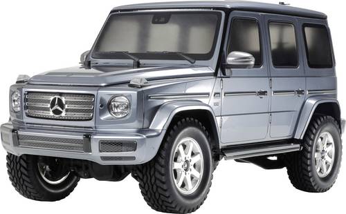 Mercedes G-Klasse G500 Gunmetal Brushed 1:10 RC Modellauto Elektro Geländewagen Allradantrie