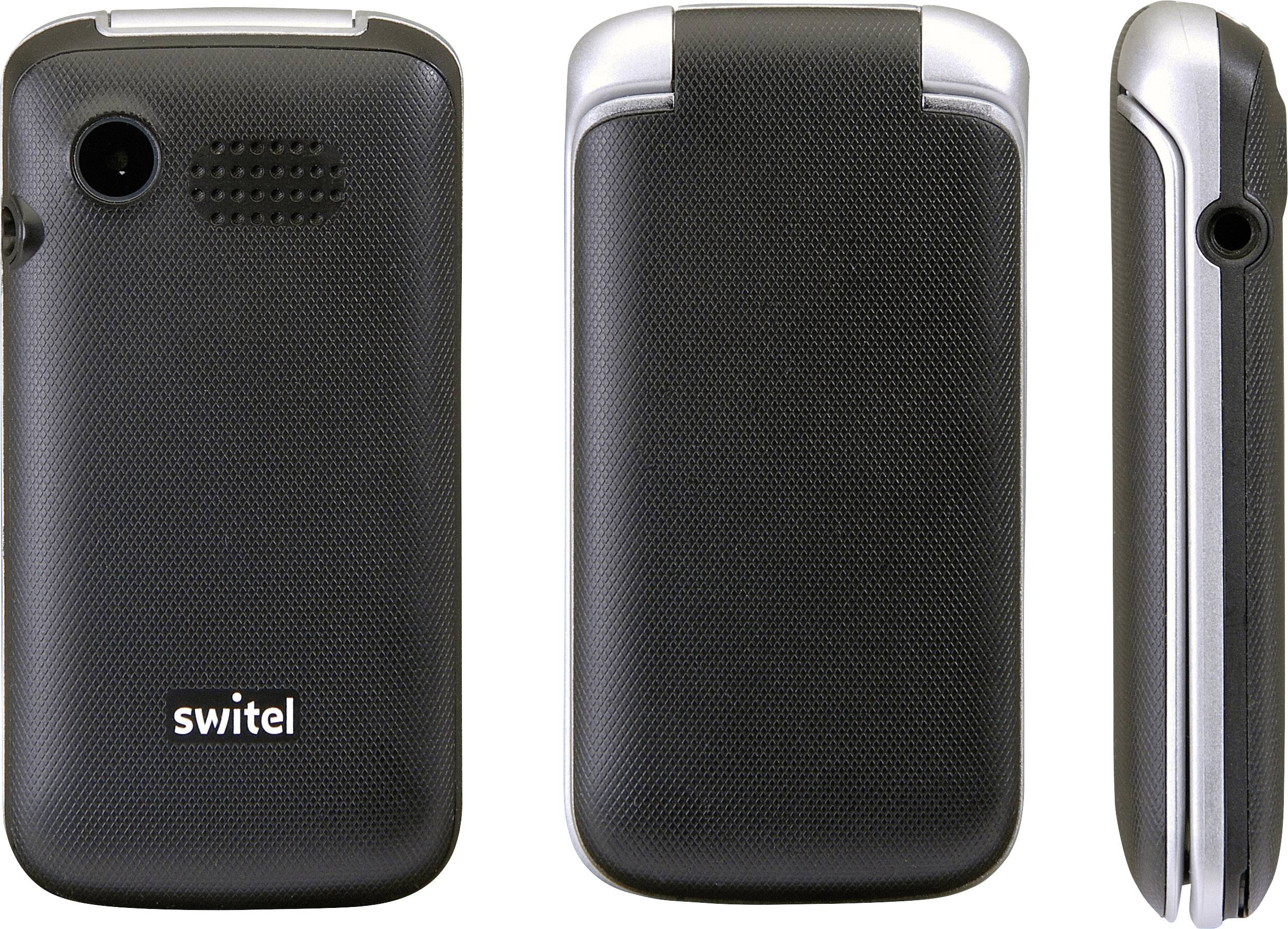 Switel M230 Senioren-Klapp-Handy SOS Taste Schwarz