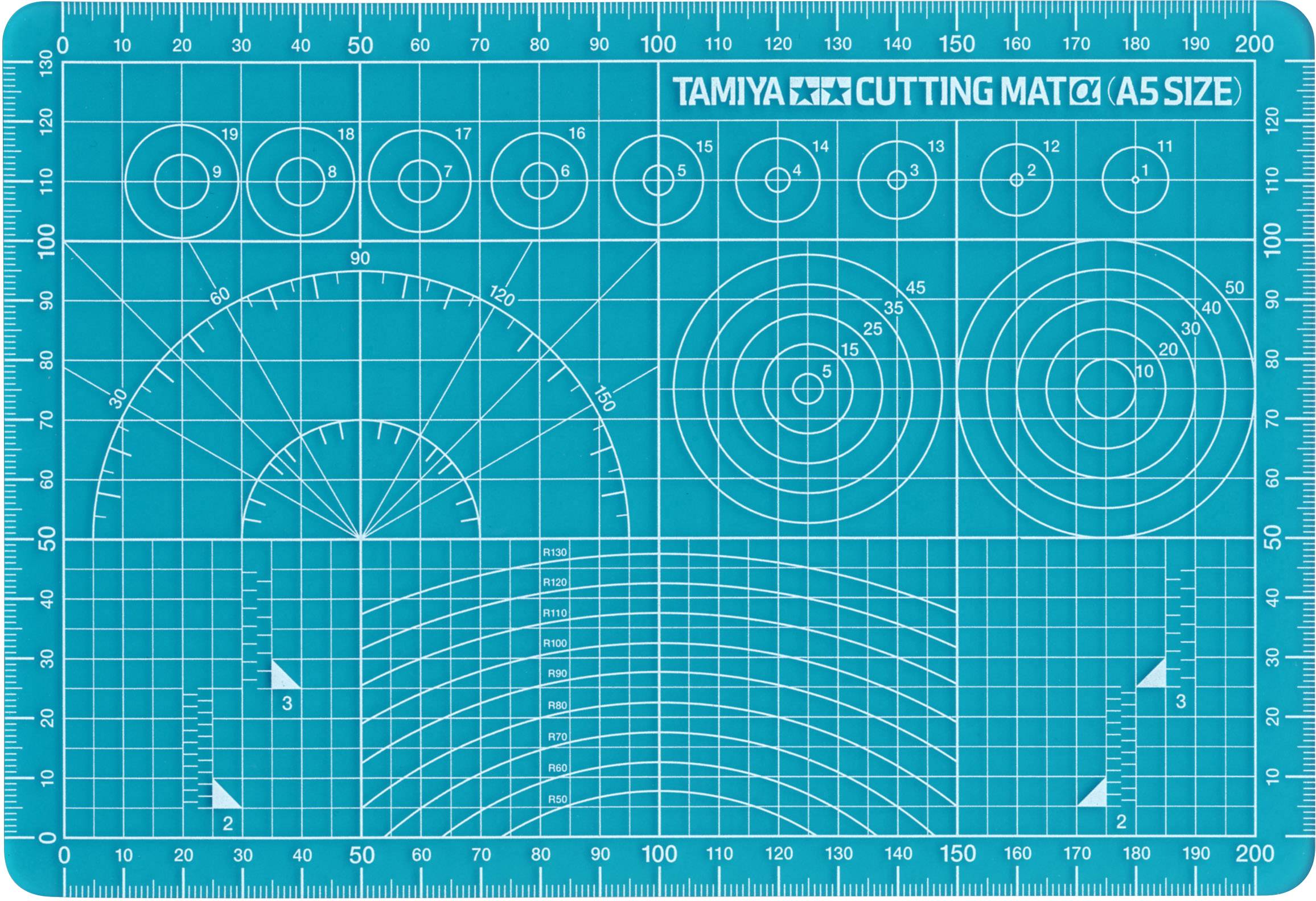 Tamiya DIN A5 Schneidmatte (L x B x H) 220 x 150 x 2mm