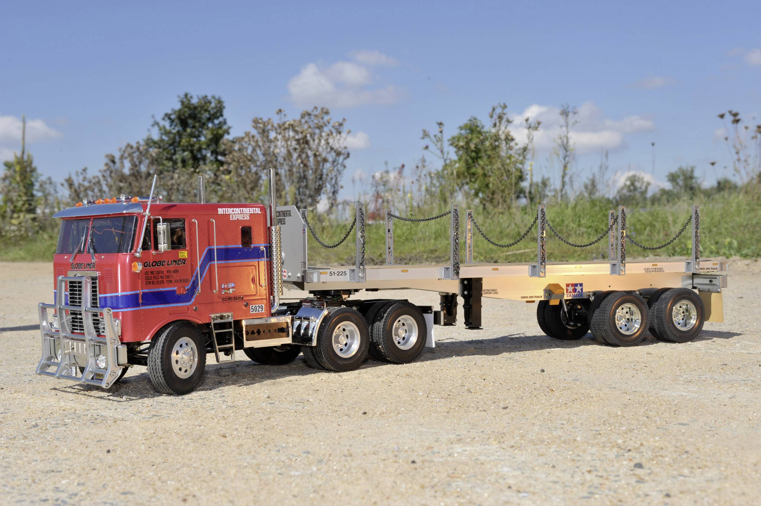 Tamiya 156304 Globe Liner BS 1:14 Elektro RC Modell-LKW Bausatz