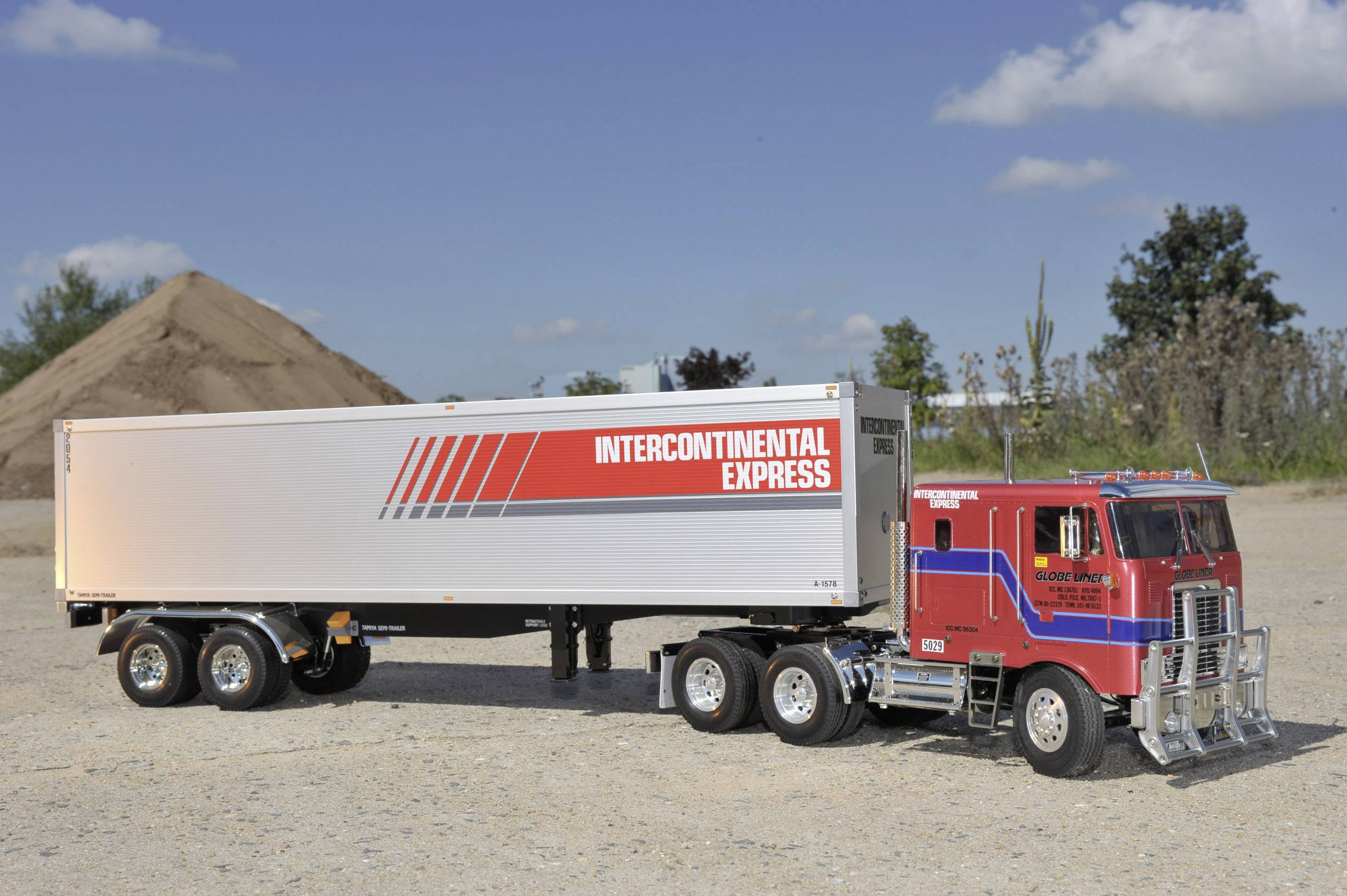 Tamiya 156304 Globe Liner BS 1:14 Elektro RC Modell-LKW Bausatz