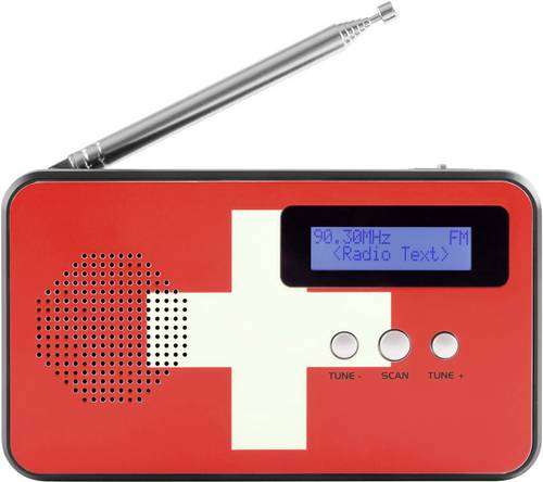 Reflexion TRA5005D+ CH Tischradio DAB+, UKW DAB+, UKW, USB Fühlbare Tasten