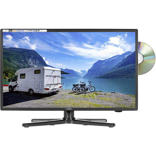 Reflexion LED-TV 24 Zoll EEK F (A - G) CI+, DVB-C, DVB-S2, DVB-T2 HD, PVR ready, DVD-Player, Full HD Schwarz (glänzend)
