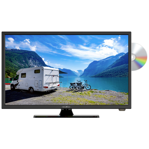 Reflexion LED-TV 22 Zoll EEK F (A - G) CI+, DVB-C, DVB-S2, DVB-T2 HD, DVD-Player, Full HD Schwarz (glänzend)