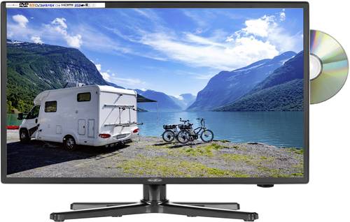 Reflexion LED-TV 18.5 Zoll EEK F (A – G) CI+, DVB-C, DVB-S2, DVB-T2 HD, PVR ready, DVD-Player Schwar