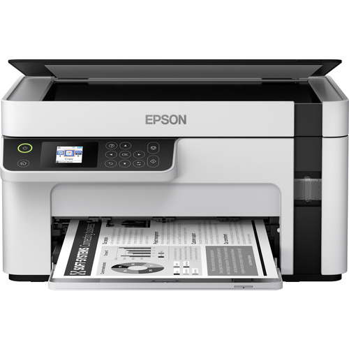 Epson EcoTank ET-M2120 Tintenstrahl-Multifunktionsdrucker A4 Drucker, Scanner, Kopierer USB, WLAN