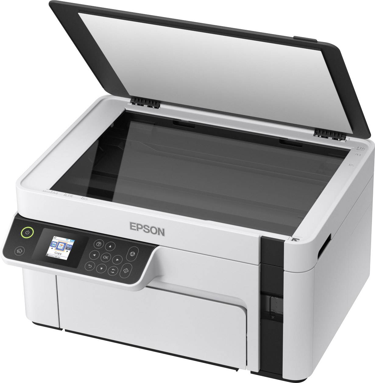 Epson EcoTank ET-M2120 Multifunktionsdrucker Tintenstrahl Schwarz-Weiß A4 Drucker, Scanner, Kopierer USB, WLAN