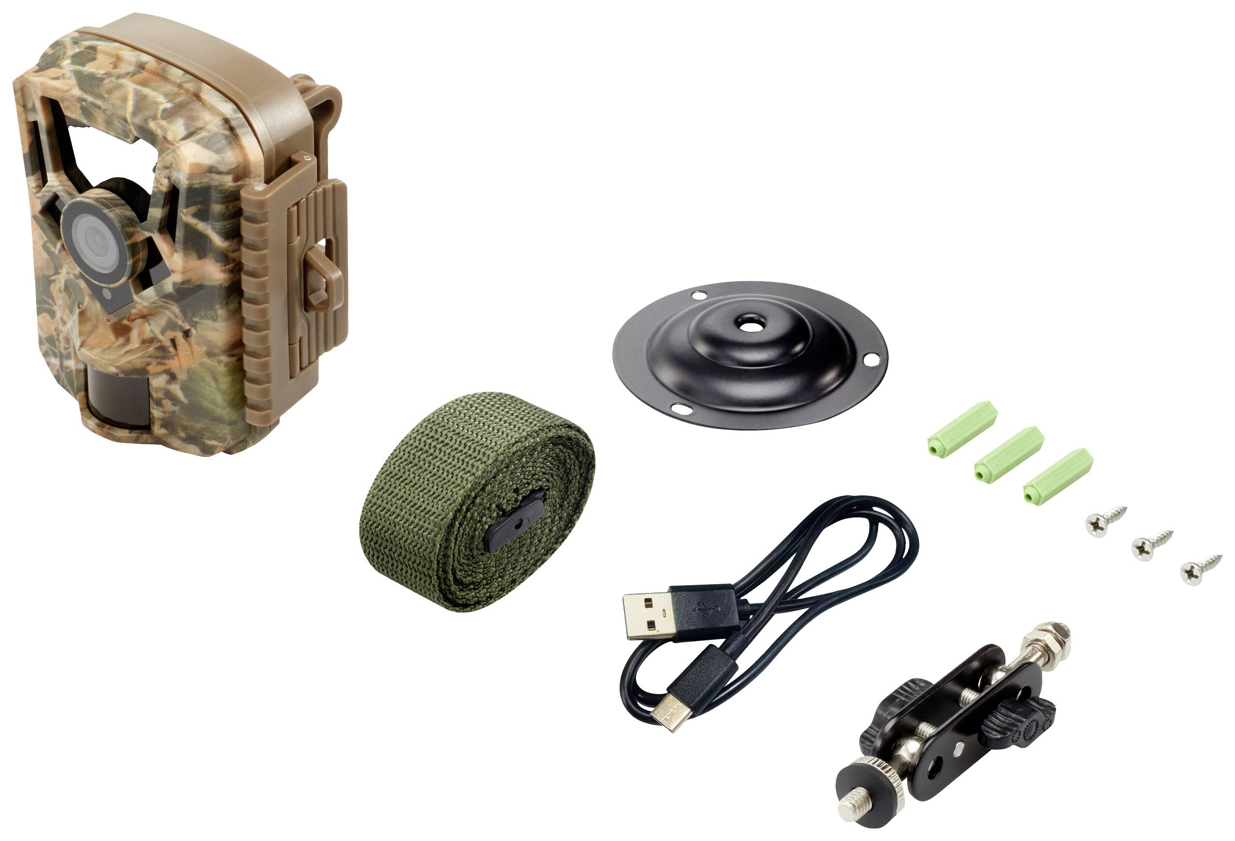 Renkforce RF-HC-100 Wildkamera 16 Megapixel Zeitrafferfunktion Camouflage Braun