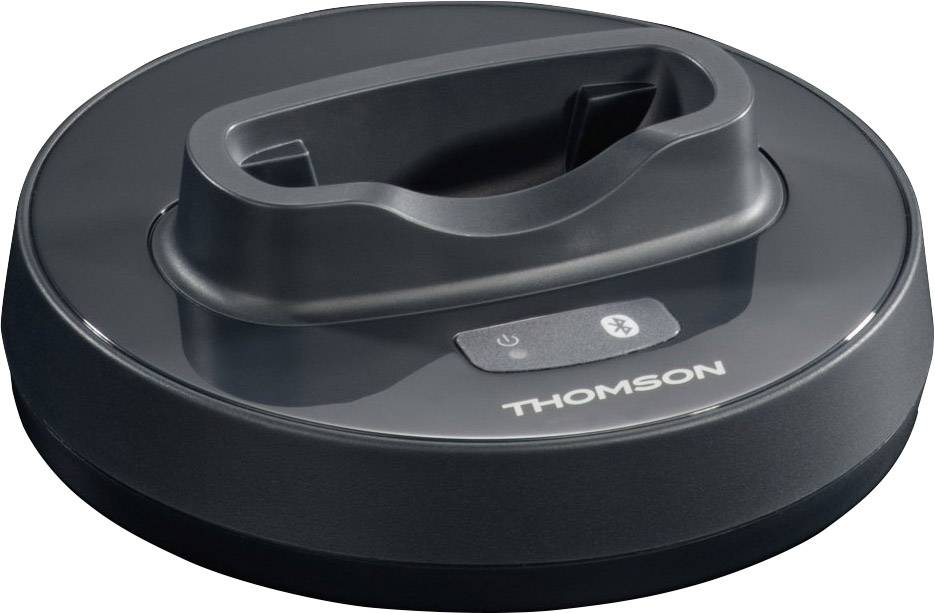 Thomson WHP6309BT In Ear Kopfhörer Bluetooth® Grau, Rot Lautstärkeregelung