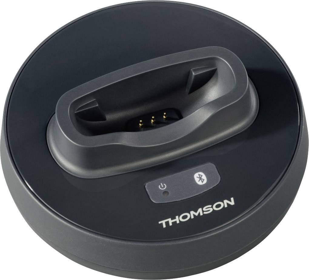 Thomson WHP6309BT In Ear Kopfhörer Bluetooth® Grau, Rot Lautstärkeregelung