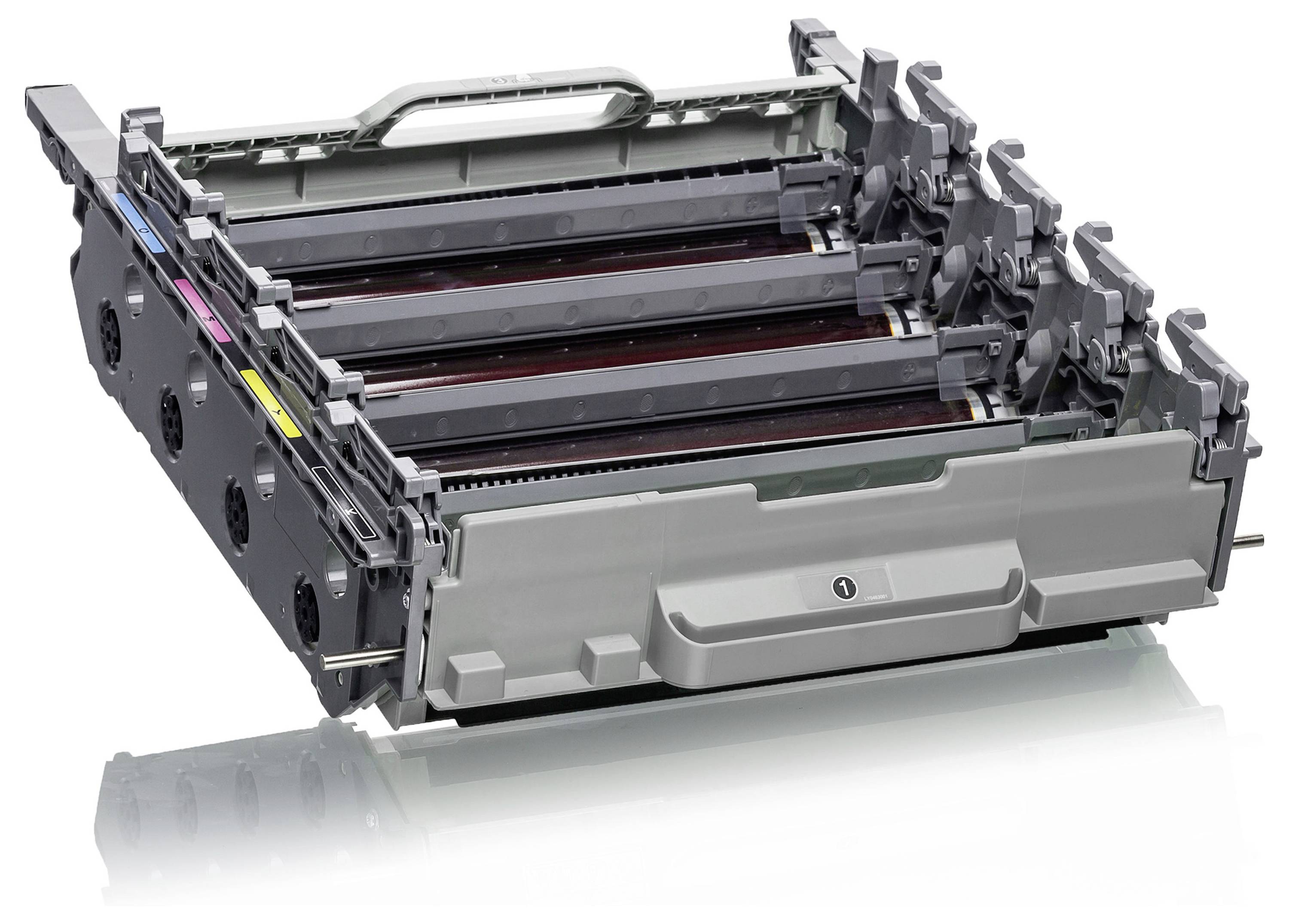 KMP Trommel ersetzt Brother DR-421CL, DR421CL Kompatibel Schwarz, Cyan, Magenta, Gelb 50000 Seiten 1265,7005