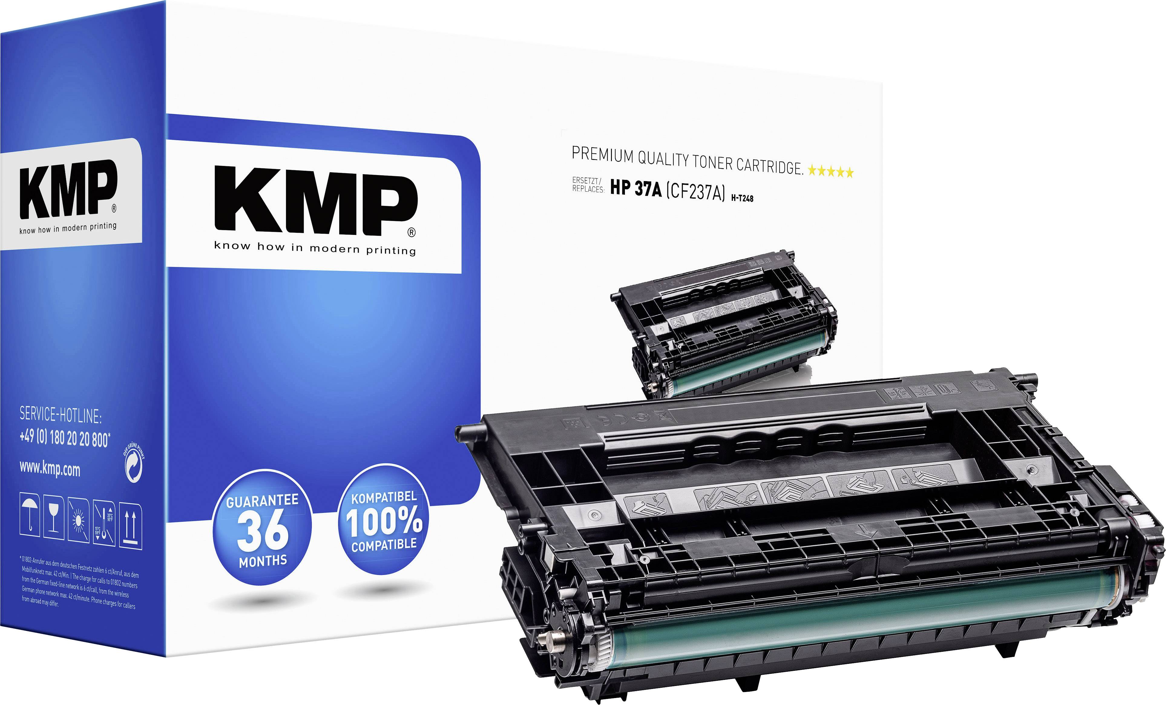 KMP Toner ersetzt HP 37A, CF237A Kompatibel Schwarz 16000 Seiten 2544,0000
