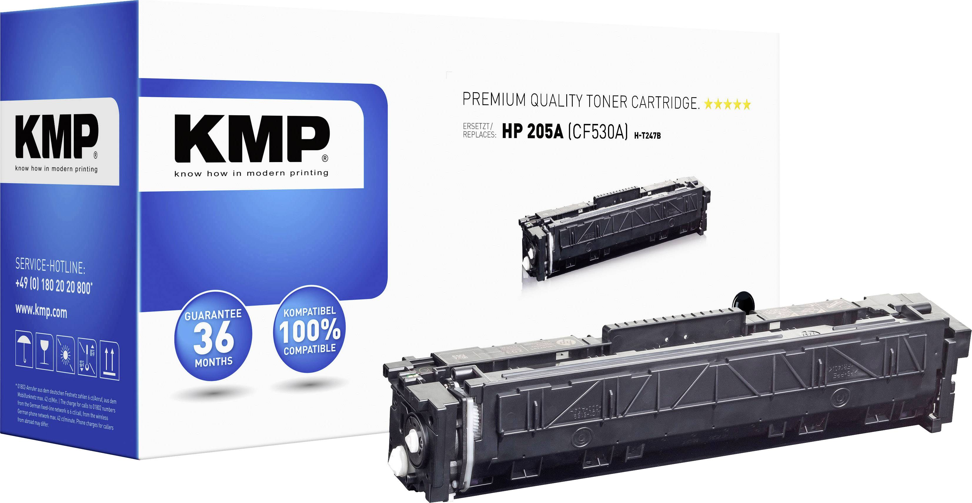 KMP Toner ersetzt HP 205A, CF530A Kompatibel Schwarz 1100 Seiten 2550,0000